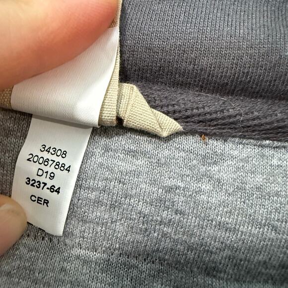 Duluth Trading Co Men's Flintlock 1/4 Snap Popover Sweatshirt Orange XL Tall - Picture 8 of 8